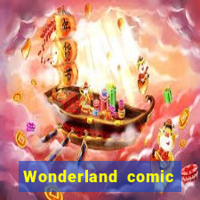 Wonderland comic studio numbers