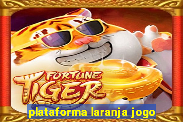 plataforma laranja jogo