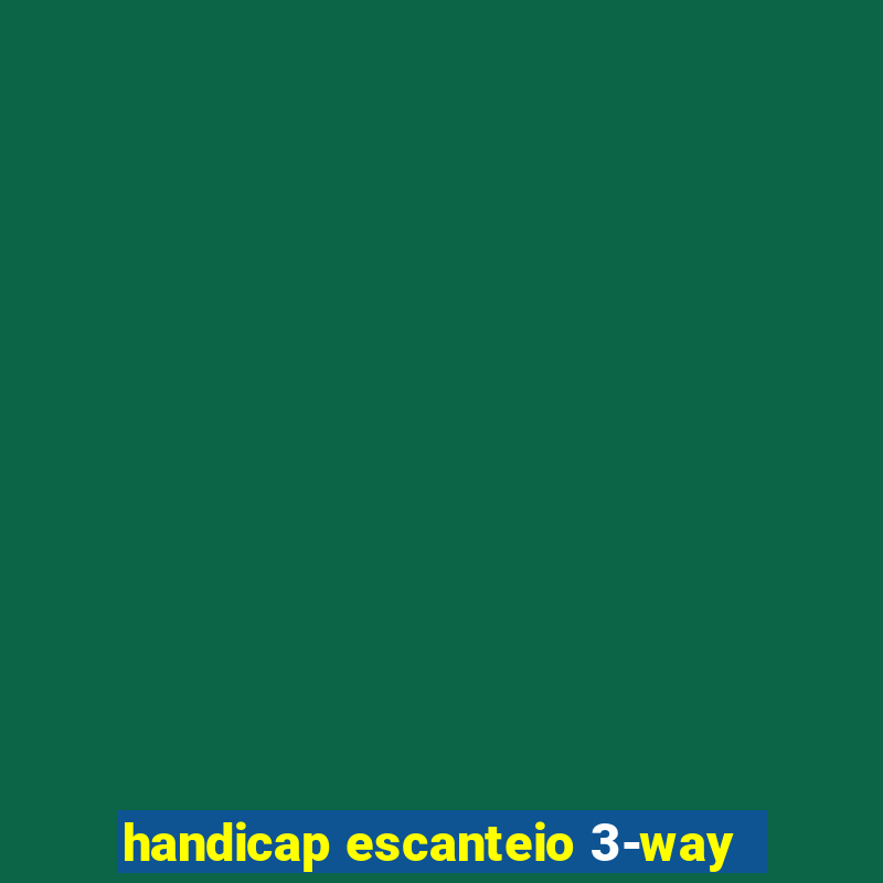 handicap escanteio 3-way