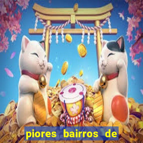 piores bairros de santos sp