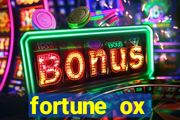 fortune ox horários pagantes