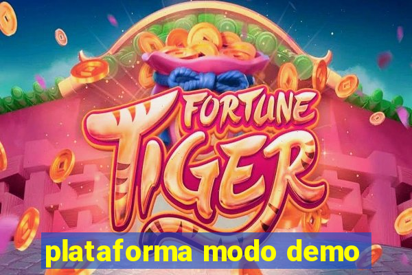 plataforma modo demo