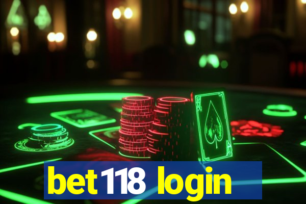 bet118 login