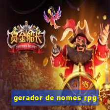 gerador de nomes rpg