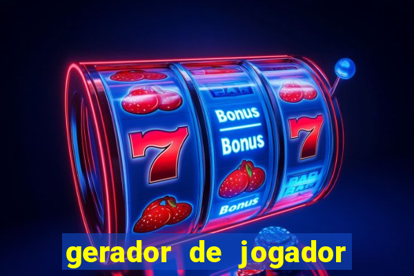 gerador de jogador de futebol