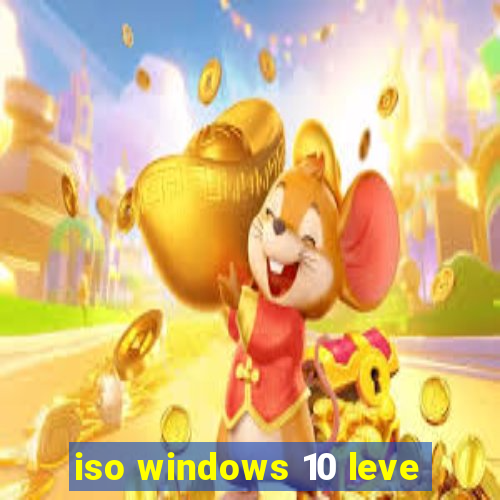 iso windows 10 leve